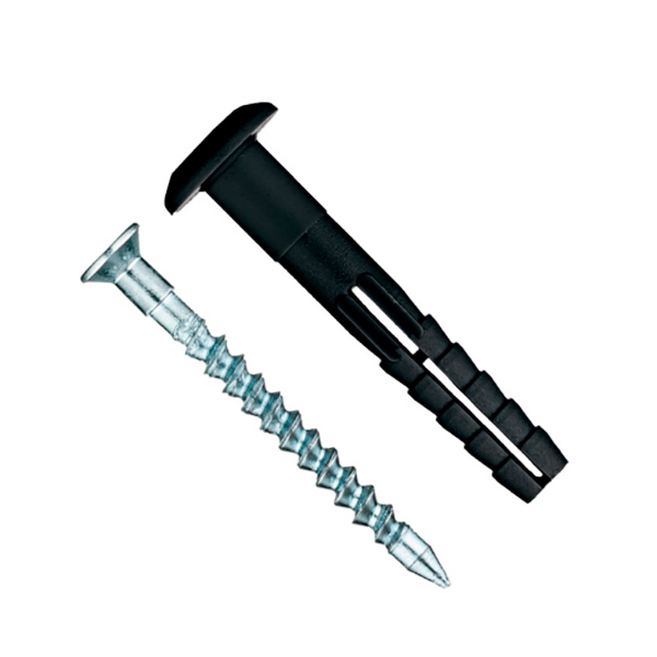 Дюбель с шурупом под молоток гриб гол 6*40 (100)