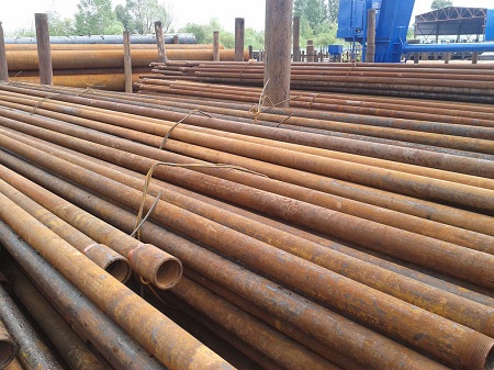 Труба заборная б/у НКТ 73х5,5 мм, 3 м, шт