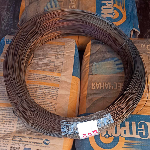 Проволока о/к торговая ГОСТ 3282-74 светлая 1,2 мм (бухта 60 кг)