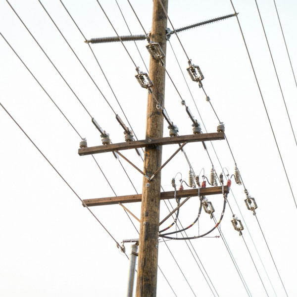 Стойка опоры ЛЭП деревянная пропитанная, глубина консервации 100% СТО 34.01-2.2-026-2017 ПАО РОССЕТИ