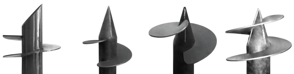 Виды винтовых свай