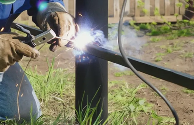 Обвязка и монтаж поперечных лаг