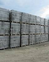 ТВИНБЛОК газобетон 625*100*250мм D400 (128шт/под), 2,0м3/под.), под.