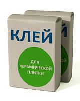 Клей для крупноформатных и тяжелых плит, для фасадных работ Bergauf Granit C2TE 25 кг, шт