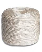 Канат полиамидный 3-х прядный тросовой свивки 10 мм (ПАТ) ТУ 8121-022-00461221-2004, 200 м