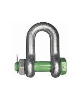 Скоба прямая с болтом и гайкой G-4153 Green Pin SAK120SL г/п 12 т