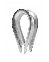 Коуш для троса DIN 6899 1-2 мм, оцинкованный