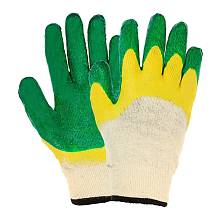 Фото Перчатки х/б с двойным латексным обливом от магазина Sezon