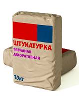 Штукатурка декоративная Bergauf CRYSTAL Камешковая, зерно 2 мм, белая, 25 кг, шт