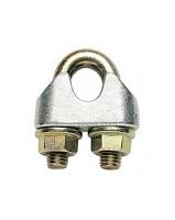 Зажим канатный грузоподъемный DIN 1142 11-13 мм, оцинкованный