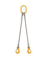 Строп канатный двухветвевой 2СК 0,63 т, 0,8 м неоцинкованный
