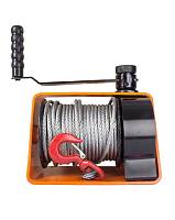 Лебедка ручная червячная TOR ЛРЧ 1000 (VS) г/п 1 т, L=35 м