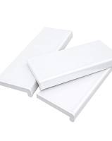 Заглушка на подоконник двухсторонняя 600 мм Белый