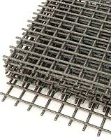 Сетка для кладки в рулоне черный металл ячейки 50х50 мм, 0,15х25 м, рул