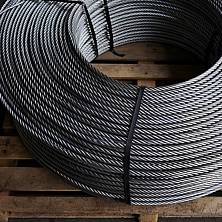 Фото Стальной канат 14 мм ГЛ-В-Н-Р-Т-1770/180 ПП А1 ГОСТ 3077-80 от магазина Sezon