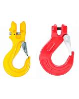 Крюк чалочный с защелкой и вилкой SK HL г/п 21,2 т, 8 класс