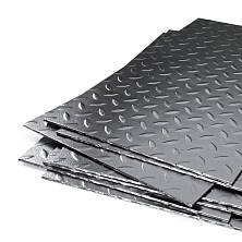 Фото Лист рифлёный чечевица 4х1500х2000 мм Ст2 ГОСТ 8568-77 от магазина Sezon